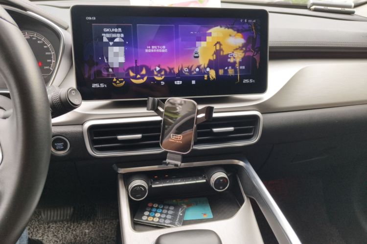 Used Geely Auto Coolray 2021 1.4T DCT Diamond Edition Audio And AC Panel