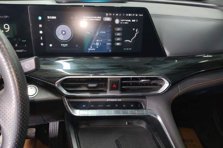 Used CHANGAN UNI-T 2022 1.5T Flagship Edition Audio And AC Panel