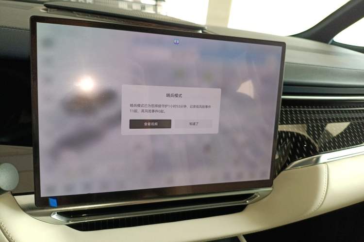 Used Zeekr 009 2024 Six-Seat Executive Version 4WD 108 kWh Audio And AC Panel