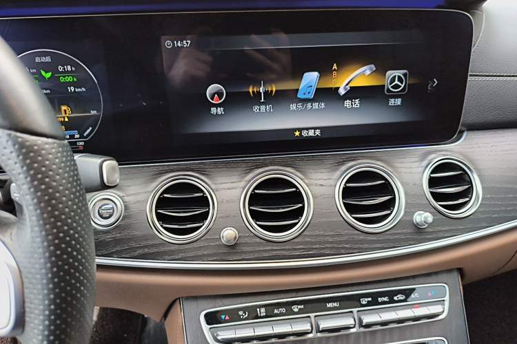 Used Mercedes-Benz E-Class 2019 E 260 L Sport Edition Audio And AC Panel