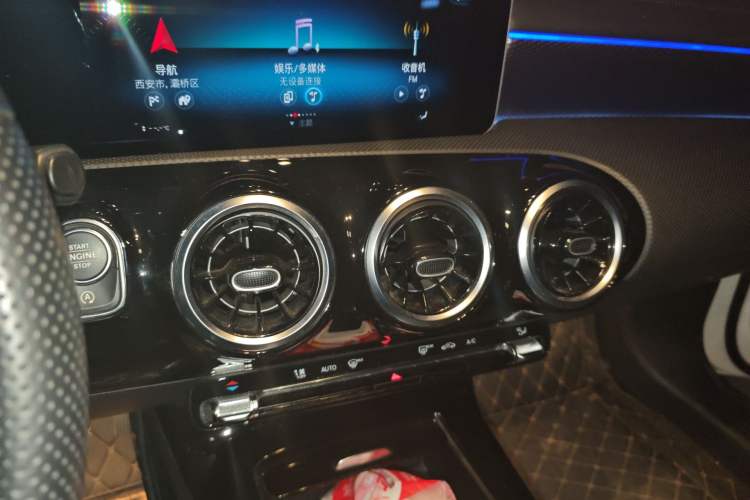 Used Mercedes-Benz A-Class 2019 A 200 L Sport Sedan Audio And AC Panel