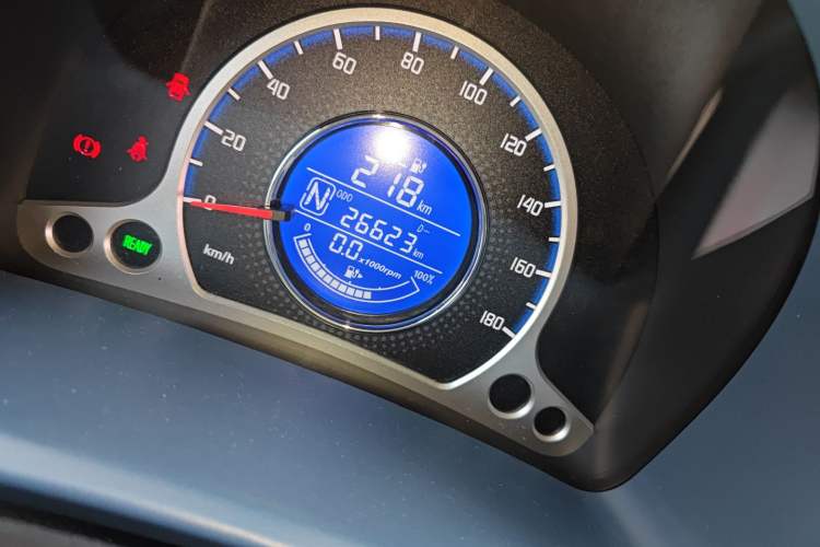 Used CHANGAN OSHAN Benni E-Star 2022 National Edition Colorful Limited Edition (Fast-Charging Version) Lithium Iron Phosphate Odometer Close Up