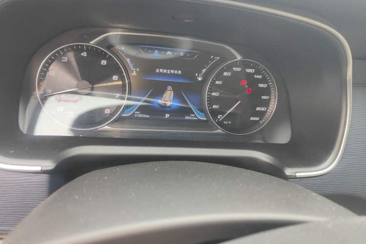 Used FORTHING M7 2022 Lingjue Model 2.0T Automatic Marquis Edition Odometer Close Up