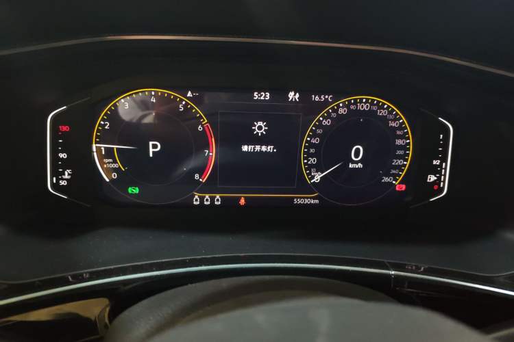 Used Volkswagen Tayron X 2020 330TSI Two-Wheel Drive Luxury Smart Connectivity Version Instrument Cluster