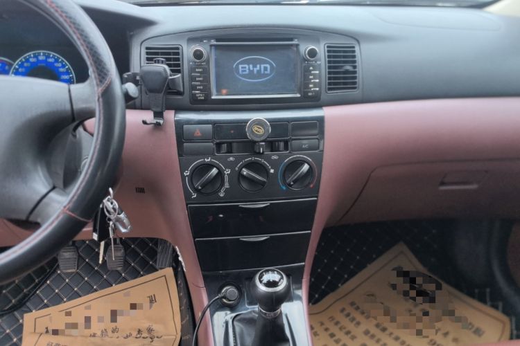 Used BYD F3 2012 Energy-Saving Model 1.5L Manual Comfort Version Audio And AC Panel