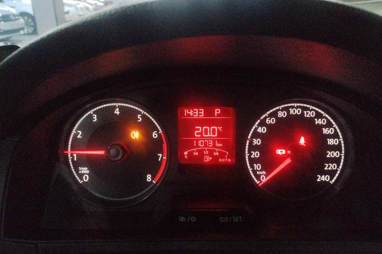 Used Volkswagen Santana 2018 1.5L Automatic Fashion Edition Instrument Cluster