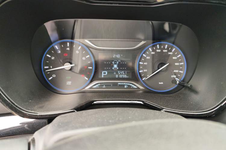 Used GAC Trumpchi GS4 2018 235T Automatic Two-Wheel Drive Luxury Smart Connectivity Millionth Anniversary Edition Instrument Cluster
