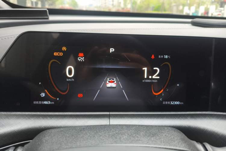 Used CHANGAN UNI-T 2022 1.5T Prestige Version Instrument Cluster