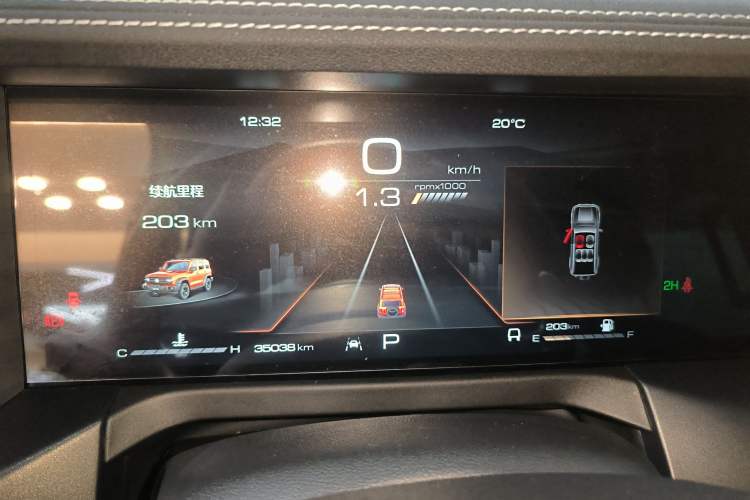 Used Tank 300 2023 Off-Road Edition 2.0T Conqueror Instrument Cluster