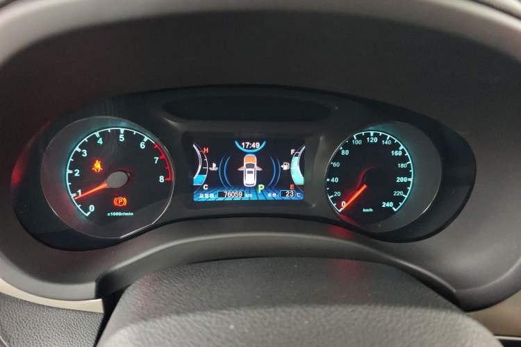 Used BYD Song 2017 Gaishe Upgrade Edition 1.5TID Automatic Elite Model Instrument Cluster