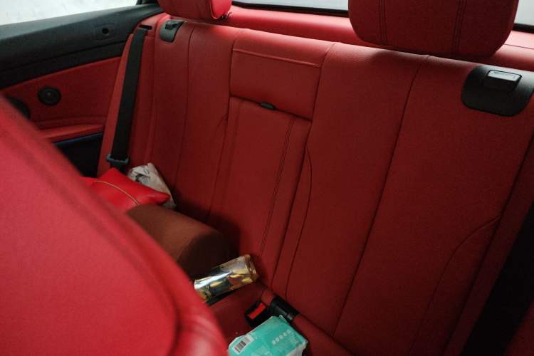 Used BMW 4 Series 2019 425i Convertible M Sport Night Edition Left Rear Seat