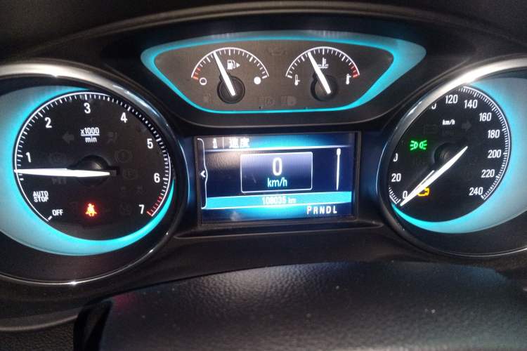 Used Buick Envision 2017 20T Two-Wheel Drive Elite Version Instrument Cluster