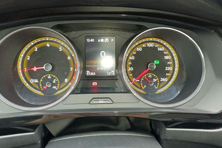 Used Volkswagen Tiguan L 2019 Revised 330TSI Automatic Two-Wheel Drive Smart & Luxury Edition China VI Standard Instrument Cluster