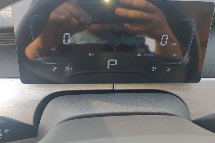 Used FORTHING Xinghai T5 2026 Model 530km Enjoyment Edition Odometer Close Up