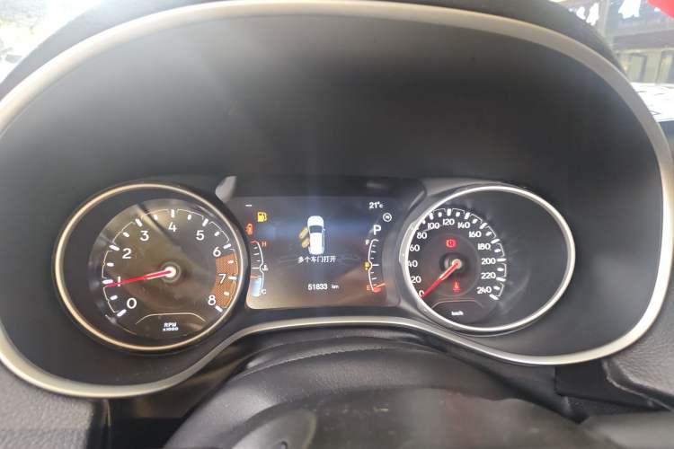 Used Jeep Compass 2017 200T Automatic Prestige Four-Wheel Drive Edition Instrument Cluster