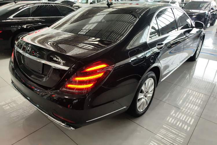 Used Mercedes-Benz S-Class 2017 S 320 L Business Upgrade Edition Rear Right 45 Deg