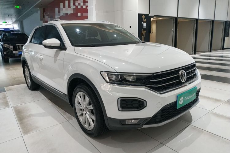 Used Volkswagen T-ROC 2020 230TSI DSG Two-Wheel Drive Advanced Version Front Right 45 Deg