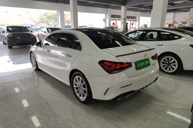 Used Mercedes-Benz A-Class 2021 A 200 L Sport Sedan Fashion Model Rear Left 45 Deg