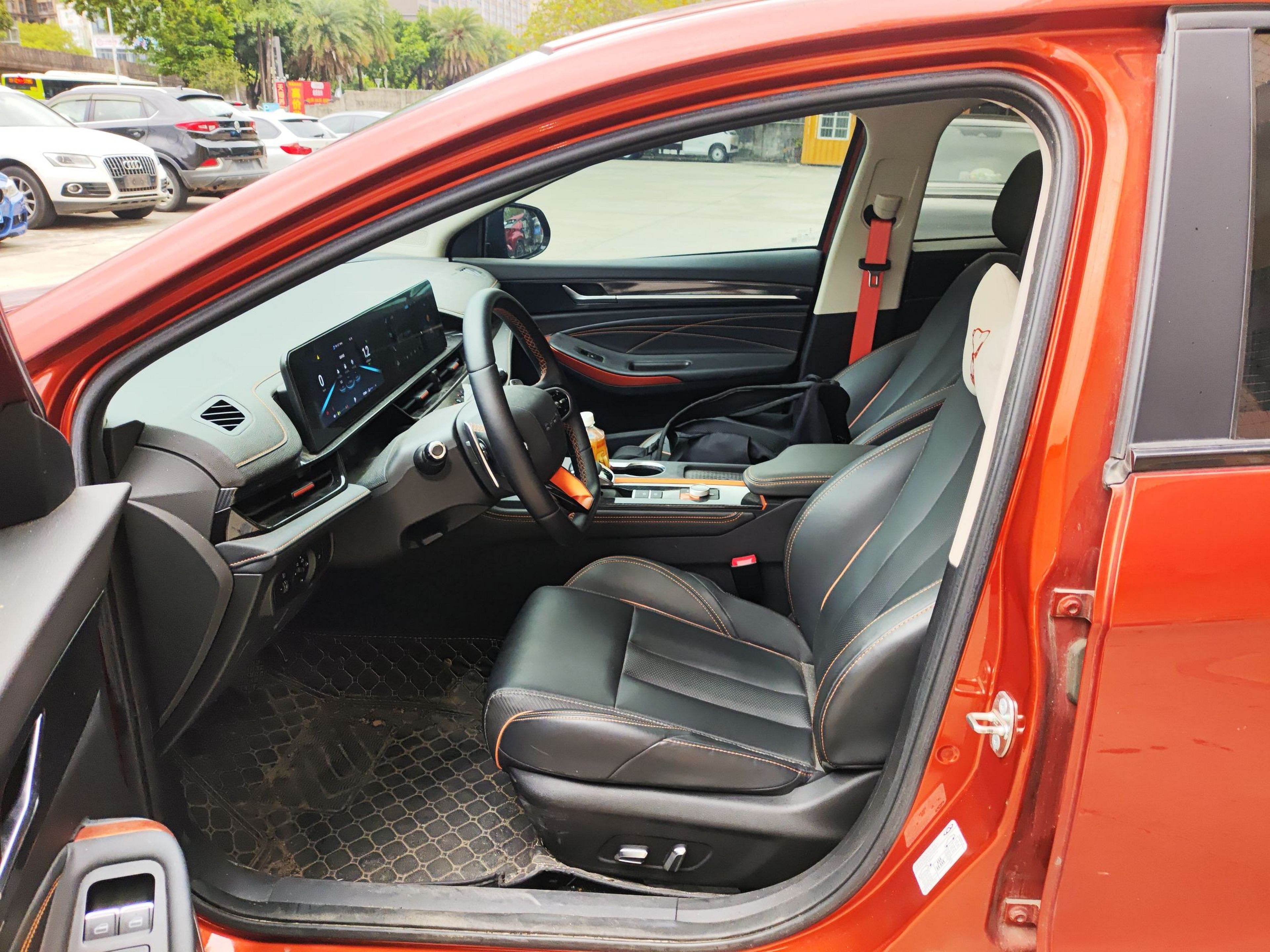Avant de la voiture