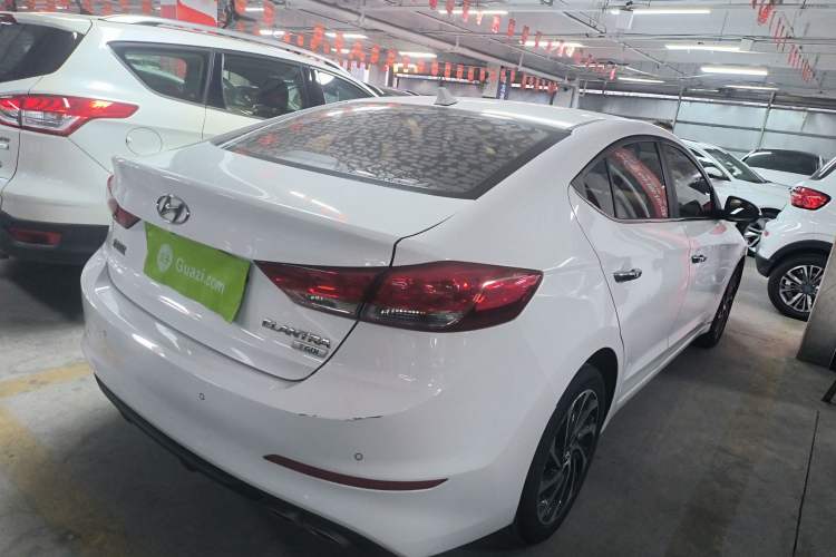 Used Hyundai Elantra (6th Generation / Lingdong) 2019 1.4T Dual-Clutch Xuan Dong · Dynamic Model Rear Right 45 Deg
