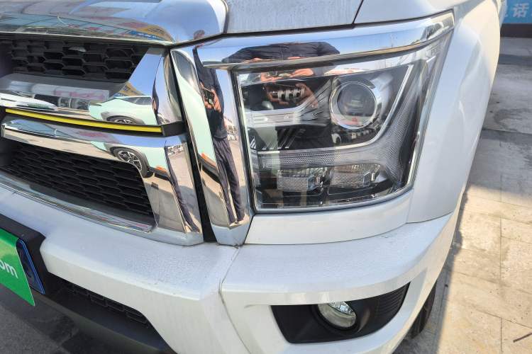 Used Great Wall King Kong Poer 2023 2.0T Automatic Gasoline Two-Wheel-Drive Elite Version Flatbed GW4C20C Left Front Headlight