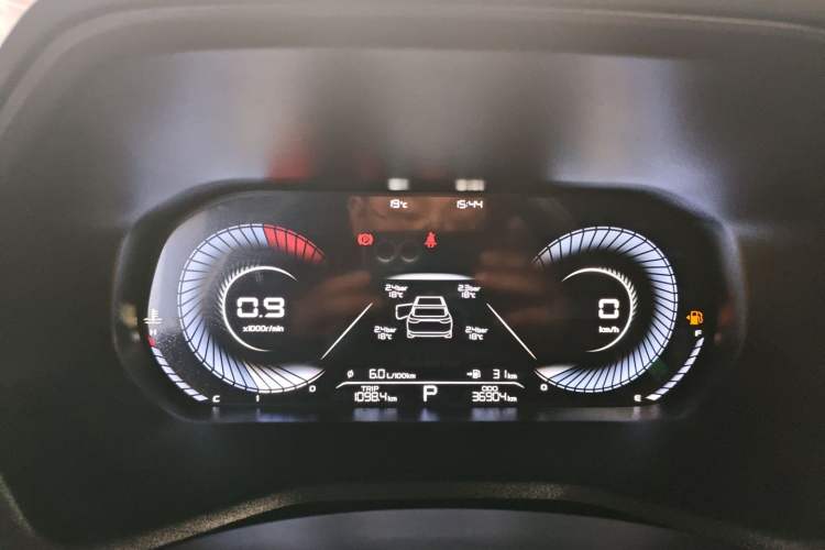 Used Geely Auto Emgrand 2023 4th Generation Champion Edition 1.5L CVT Luxury Model Instrument Cluster