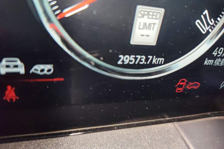 Used Ford Mustang 2024 2.3T EcoBoost Convertible Sport Edition Odometer Close Up