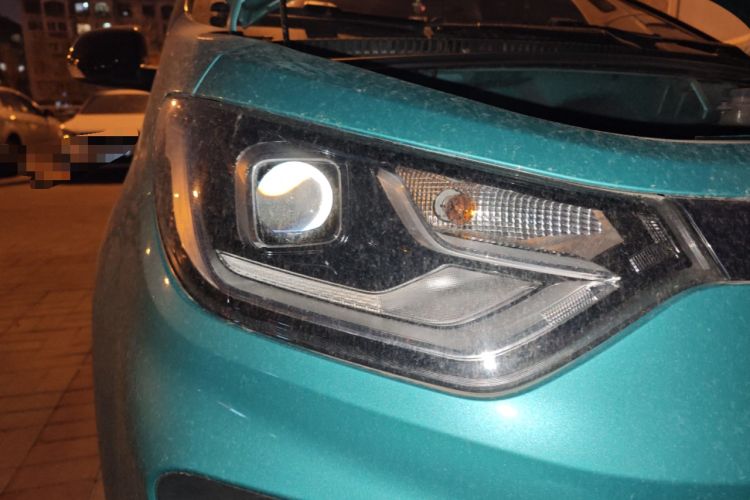 Used SOL E10X 2022 Flower Fairy Design Four-Leaf Clover Right Front Headlight