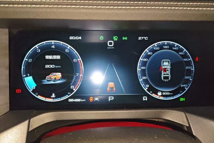 Used Tank 300 2022 2.0T Tank Ranger Instrument Cluster