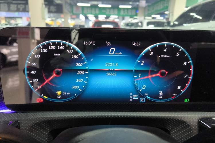 Used Mercedes-Benz A-Class 2022 Restyled A 200 L Sport Sedan Fashion Version Instrument Cluster