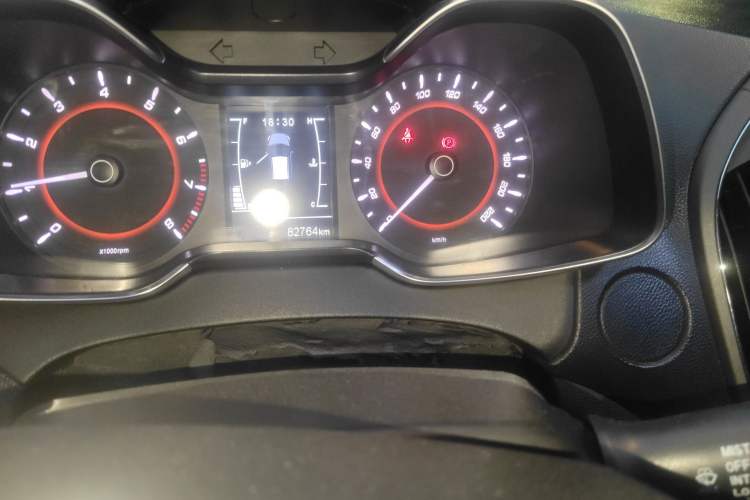 Used Chery Arrizo 5 2016 1.5L Manual Leading Version Odometer Close Up