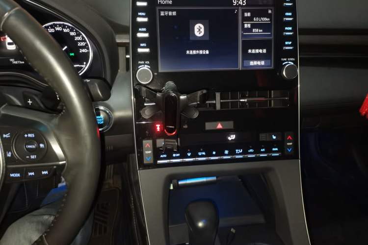 Used Toyota Avalon 2021 2.5L Touring Prestige SPORT Edition Audio And AC Panel