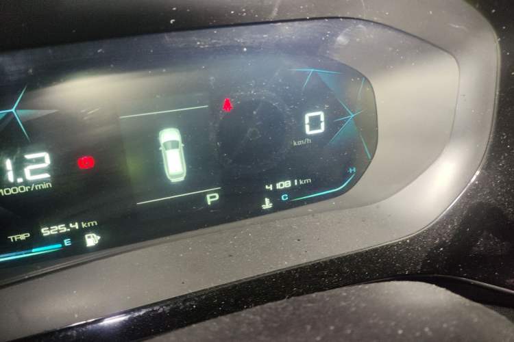 Used Baojun Valli 2021 1.5T Yili Pasture CVT Luxury Model Odometer Close Up