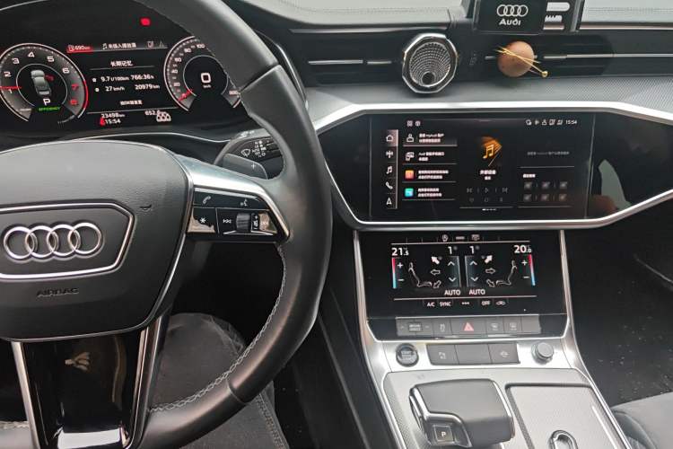 Used Audi A6L 2021 45 TFSI Prestige Dynamic Edition Audio And AC Panel