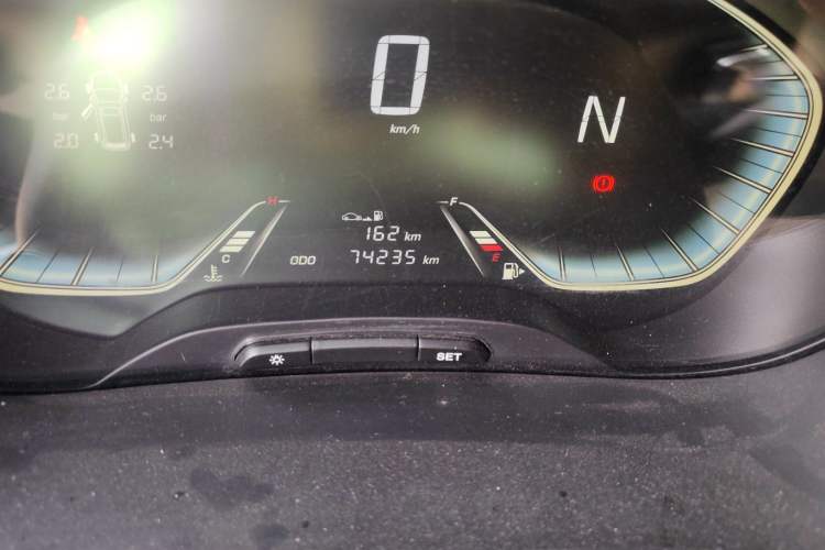 Used Baojun 360 2018 1.5L Automatic Luxury Version China V Odometer Close Up