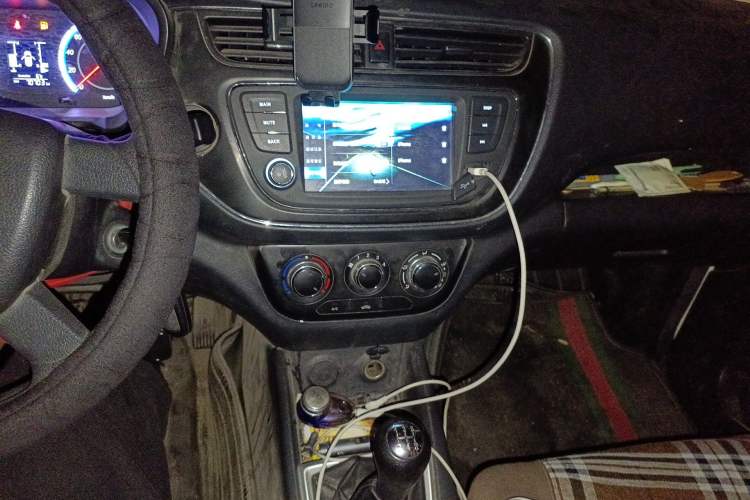 Used CHANGAN KAICHENG Ounuo S 2021 1.5L Ono S Smart Edition Dual-Steaming Air-Conditioned Bus JL473QG Audio And AC Panel