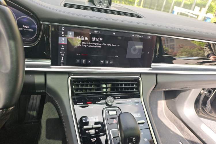 Used Porsche Panamera 2020 Panamera 10th Anniversary Edition 2.9T Audio And AC Panel