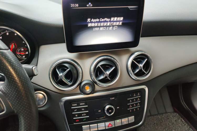 Used Mercedes-Benz CLA 2018 CLA 200 Sport Edition Audio And AC Panel