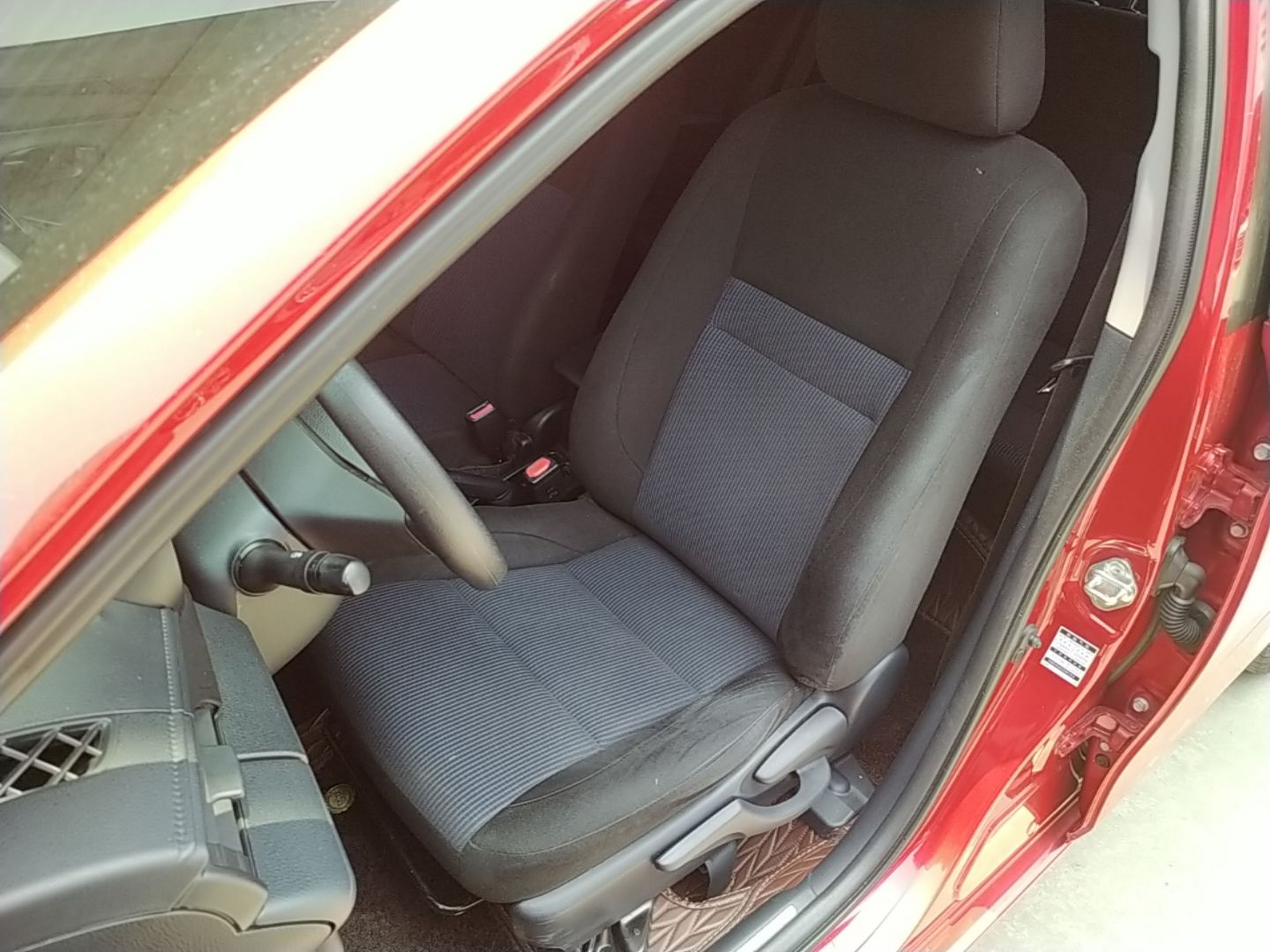 Avant de la voiture