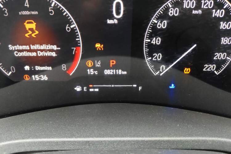 Used Honda Vezel 2023 1.5L CVT Tech Edition Odometer Close Up