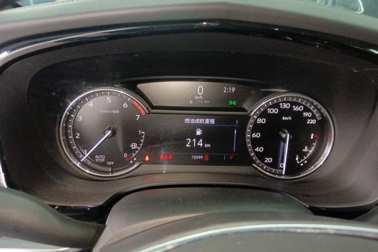 Used Cadillac XT5 2022 2.0T Two-Wheel Drive Luxury Version Instrument Cluster