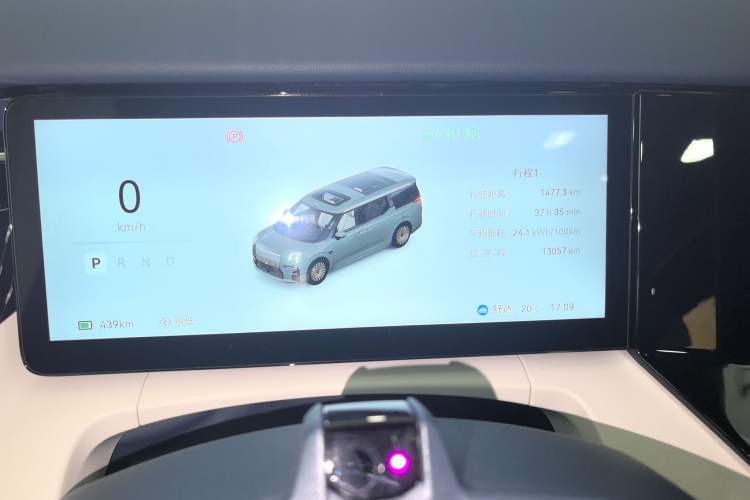 Used Zeekr 009 2024 Six-Seat Executive Version 4WD 108 kWh Instrument Cluster