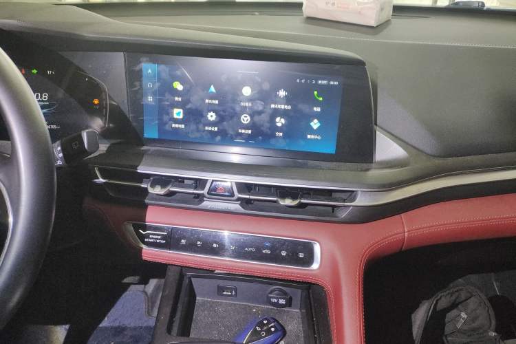 Used CHANGAN CS75 PLUS 2021 2.0T Automatic Pilot Version Audio And AC Panel