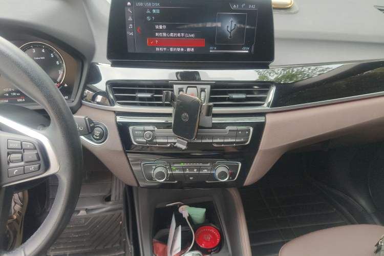 Used BMW X1 2021 sDrive20Li Fashion Model Audio And AC Panel