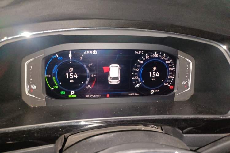 Used Volkswagen Tiguan L New Energy 2020 430 PHEV Plug-in Hybrid Flagship Edition Instrument Cluster