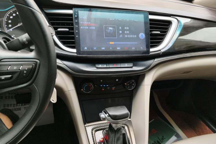 Used Buick GT 2016 15N Automatic Elite Edition Audio And AC Panel