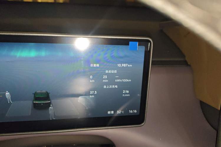 Used Leapmotor C16 2026 All-Electric 630 LiDAR Zhizun Edition 6 Seats Odometer Close Up