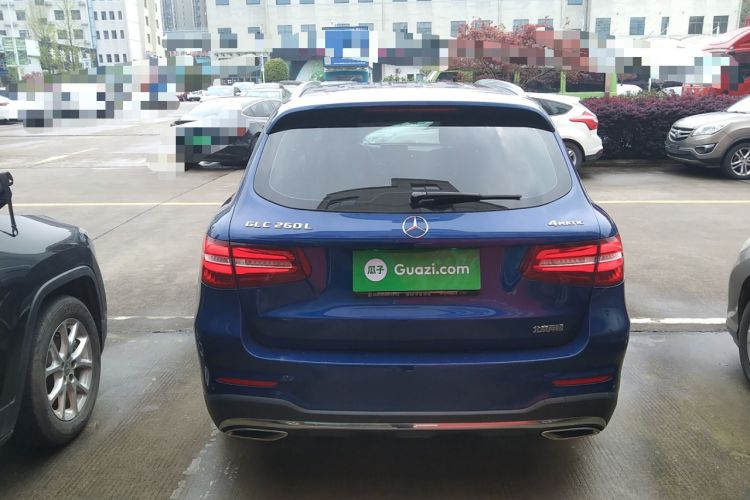 Used Mercedes-Benz GLC 2019 Facelift GLC 260 L 4MATIC Luxury Model Rear Right 45 Deg