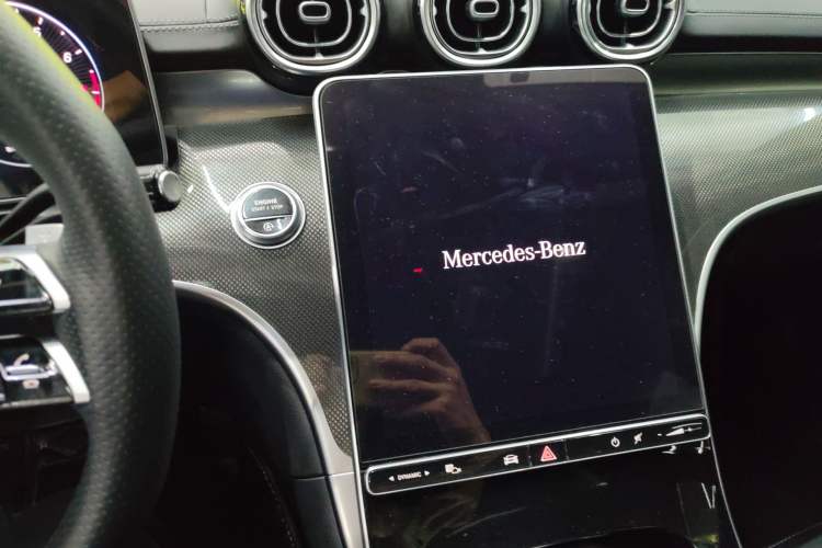 Used Mercedes-Benz C-Class 2023 C 260 L Bright Night Sports Edition Audio And AC Panel