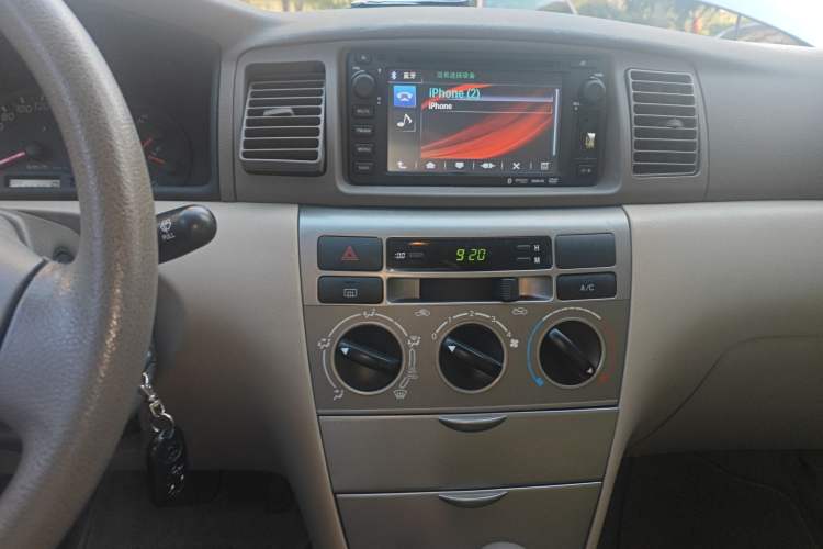 Used Toyota Corolla EX 2011 1.6L Automatic Classic Edition Audio And AC Panel